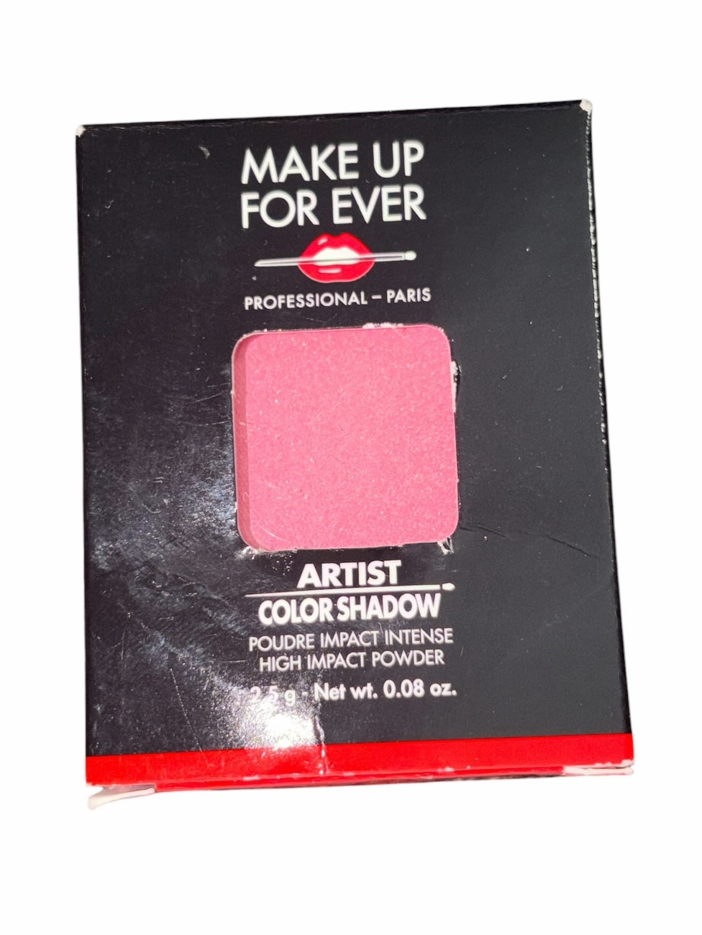 NWB Makeup Forever S864 Baby Pink Artist Color Shadow Eye Single Palette Refill